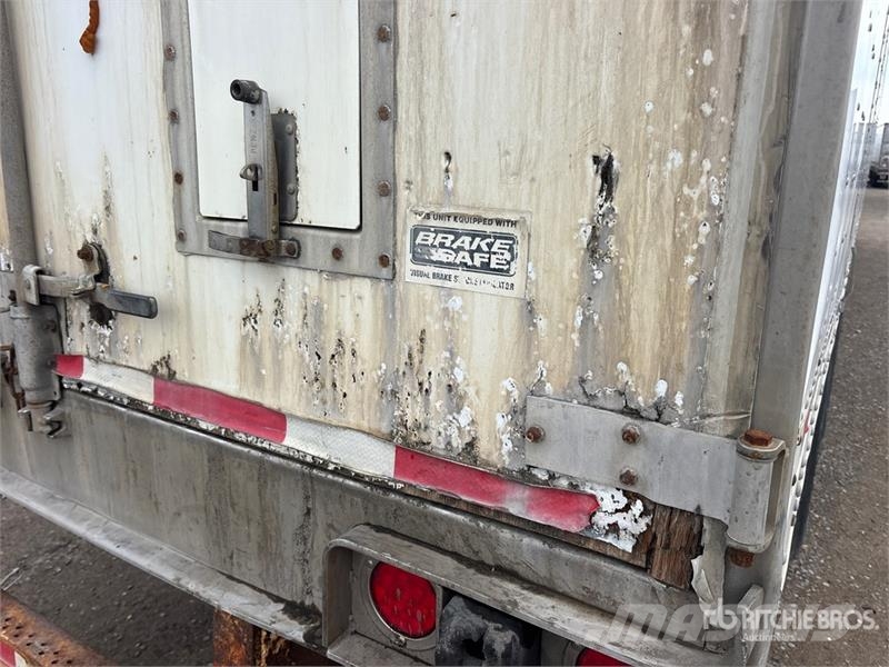 Utility 53 ft x 102 in T/A Van Trailer Rimorchi cassonati