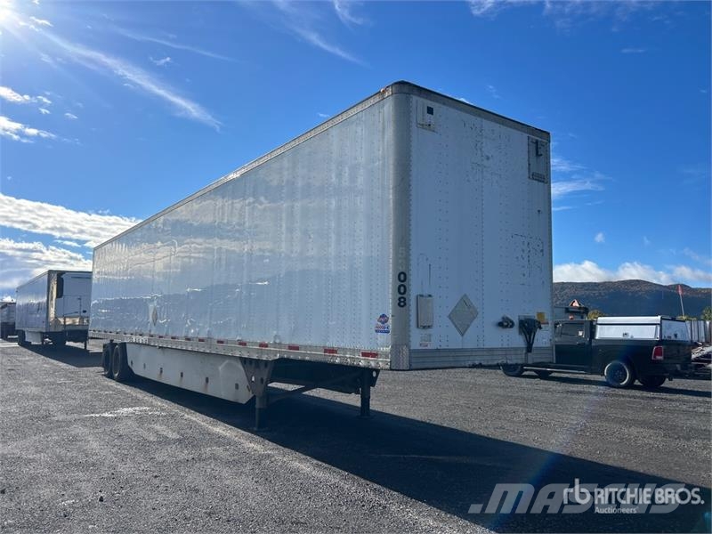Utility 53 ft x 102 in T/A Van Trailer Sanduk prikolice