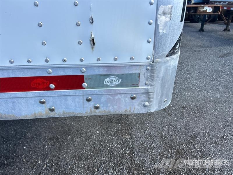 Utility 53 ft x 102 in T/A Van Trailer مقطورات ذات هيكل صندوقي