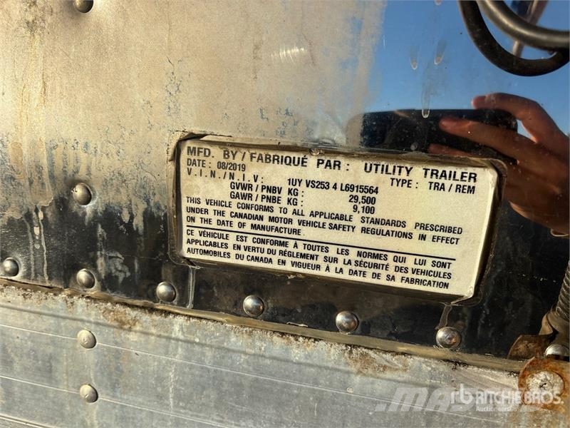Utility 53 ft x 102 in T/A Refrigerated Trailer Semi-trailer med Kølefunktion