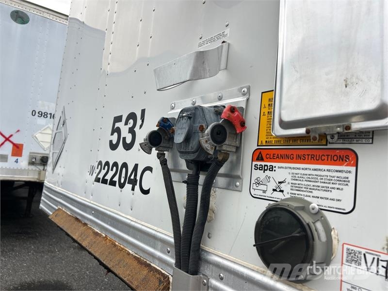 Utility 53 ft x 102 in T/A Van Trailer Box Trailers