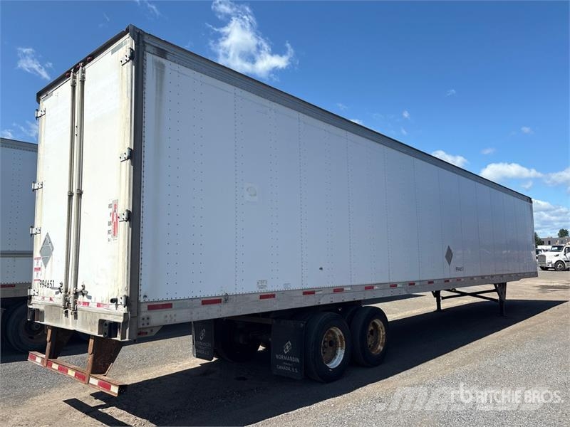 Utility 53 ft x 102 in T/A Van Trailer مقطورات ذات هيكل صندوقي