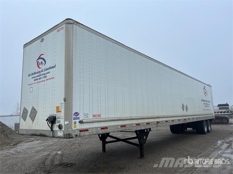 Utility 53 ft x 102 in T/A Van Trailer 箱體拖車