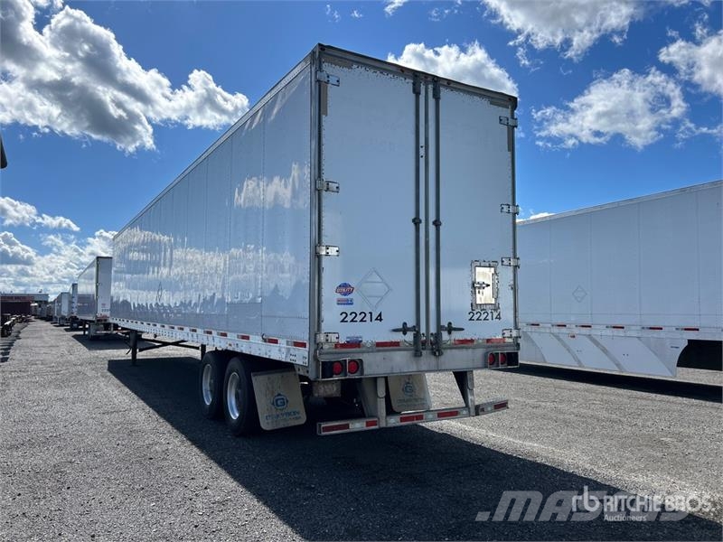 Utility 53 ft x 102 in T/A Van Trailer مقطورات ذات هيكل صندوقي
