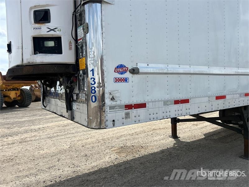 Utility 53 ft x 102 in T/A Refrigerated Trailer نصف مقطورات بدرجة حرارة قابلة للضبط