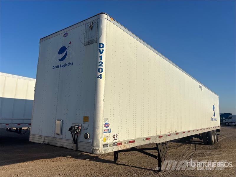 Utility 53 ft x 102 in T/A Van Trailer Van Body Trailers