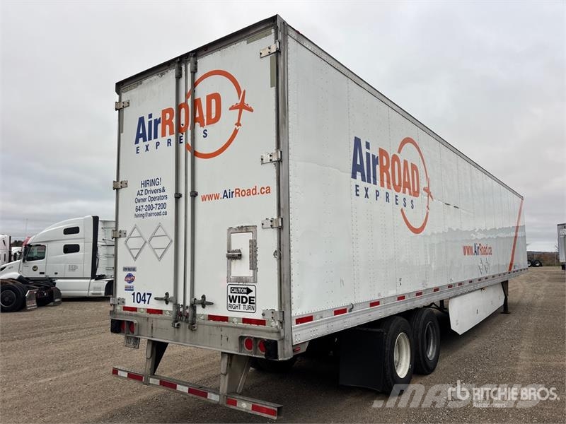 Utility 53 ft x 102 in T/A Van Trailer مقطورات ذات هيكل صندوقي