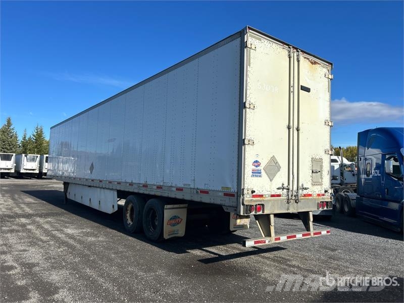 Utility 53 ft x 102 in T/A Van Trailer Sanduk prikolice