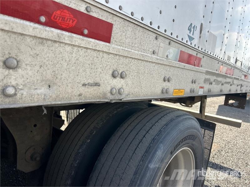 Utility 53 ft x 102 in T/A Van Trailer Rimorchi cassonati