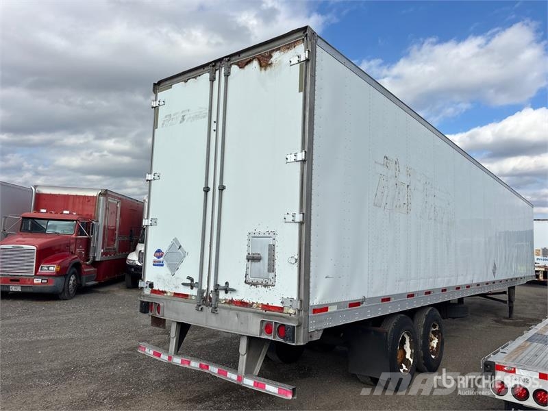 Utility 53 ft x 102 in T/A Van Trailer Skåpsläp