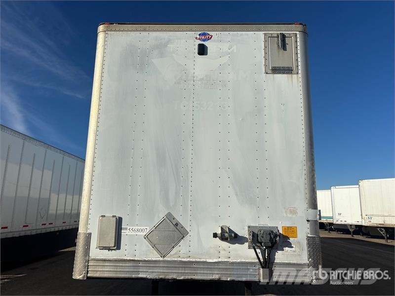 Utility 53 ft x 102 in T/A Van Trailer Skappåbygg