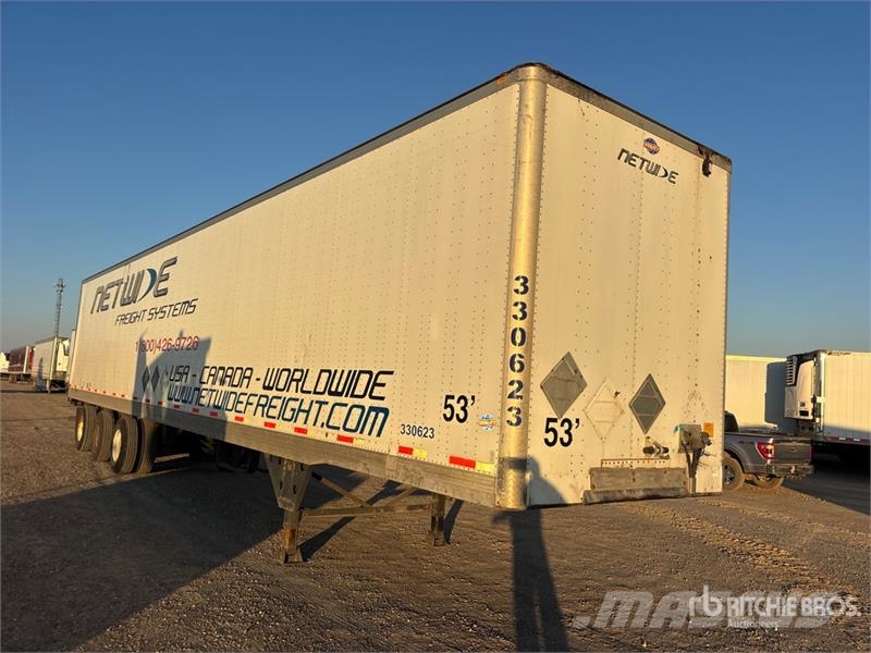 Utility 53 ft x 102 in Tri/A Van Trailer Remorque Fourgon