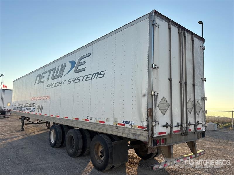 Utility 53 ft x 102 in Tri/A Van Trailer Remorque Fourgon