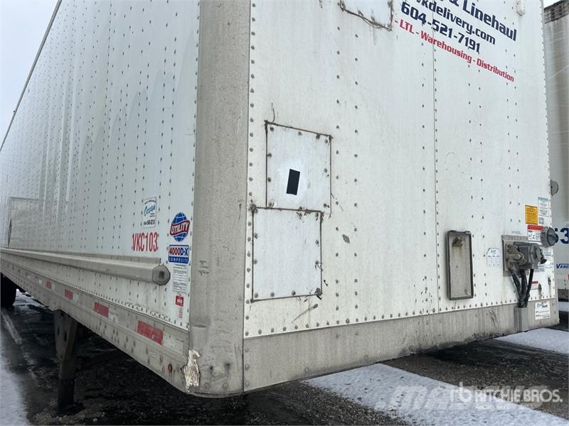 Utility 53 ft x 102 in T/A Van Trailer 箱體拖車