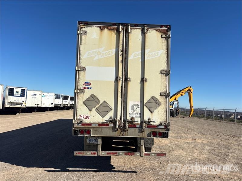 Utility 53 ft x 102 in T/A Van Trailer Dengtos priekabos