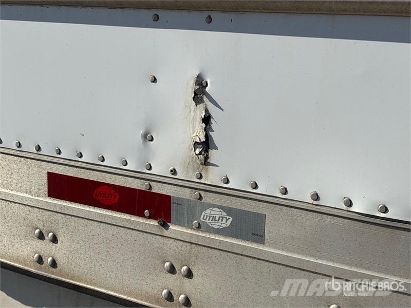 Utility 53 ft x 102 in T/A Van Trailer Gesloten opbouw trailers