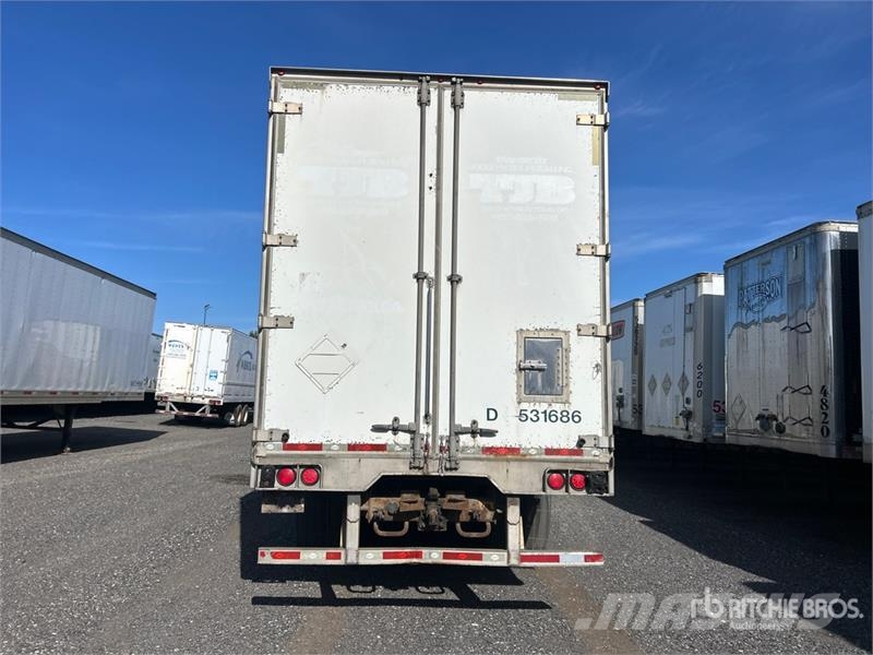 Utility 53 ft x 102 in T/A Van Trailer Rimorchi cassonati