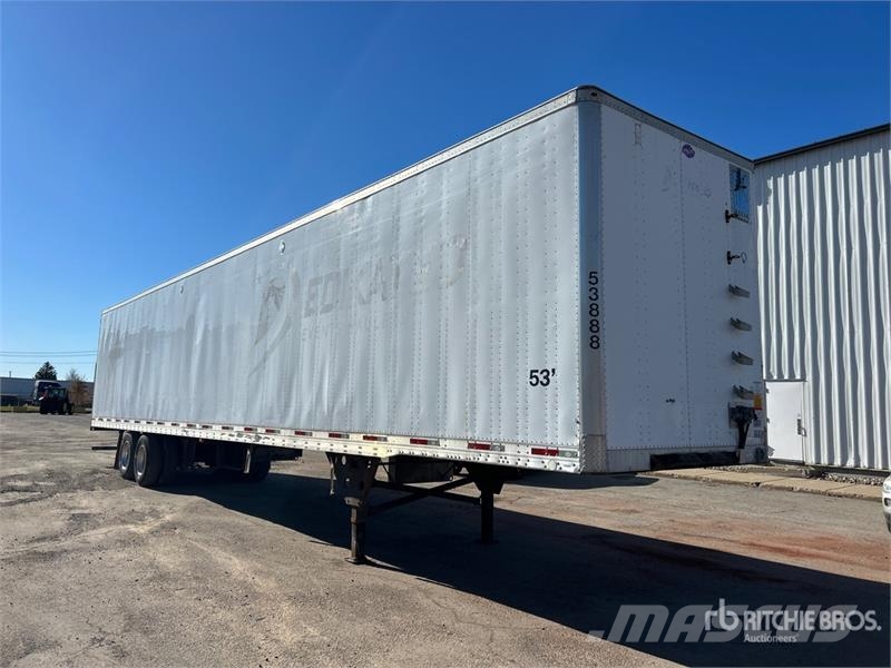 Utility 53 ft x 102 in T/A Van Trailer Прицепы-фургоны