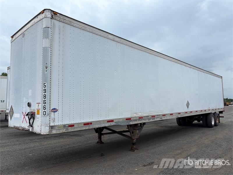 Utility 53 ft x 102 in T/A Van Trailer مقطورات ذات هيكل صندوقي