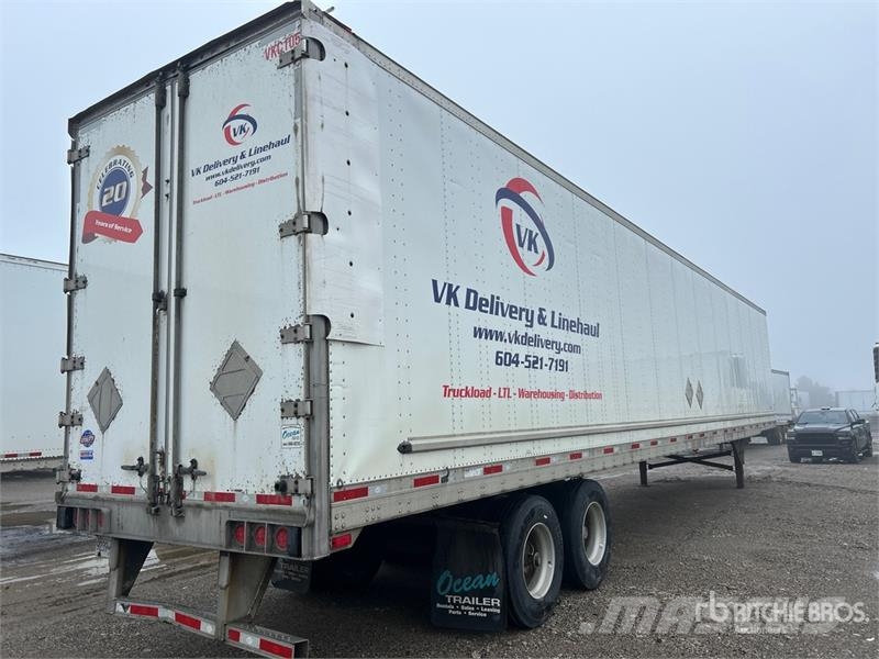 Utility 53 ft x 102 in T/A Van Trailer 箱體拖車