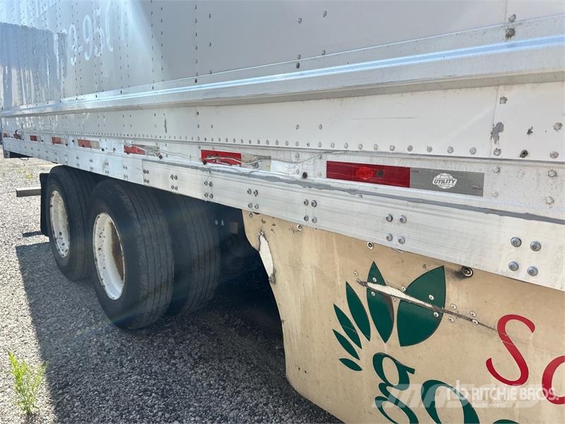 Utility 53 ft x 102 in T/A Van Trailer Dobozos pótkocsik