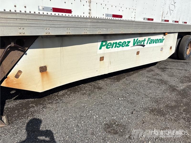 Utility 53 ft x 102 in Tri/A Van Trailer مقطورات ذات هيكل صندوقي