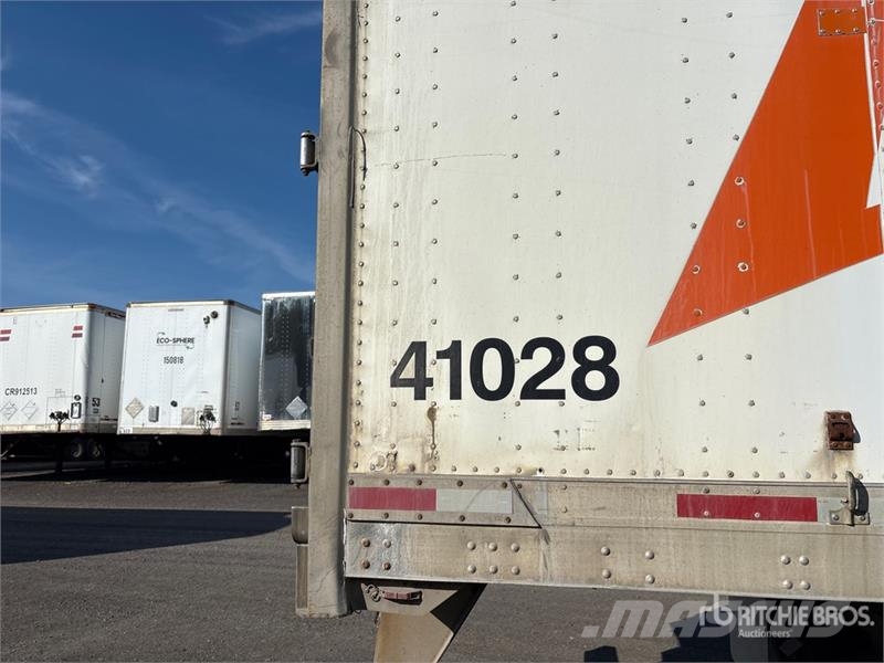 Utility 53 ft x 102 in T/A Van Trailer Gesloten opbouw trailers