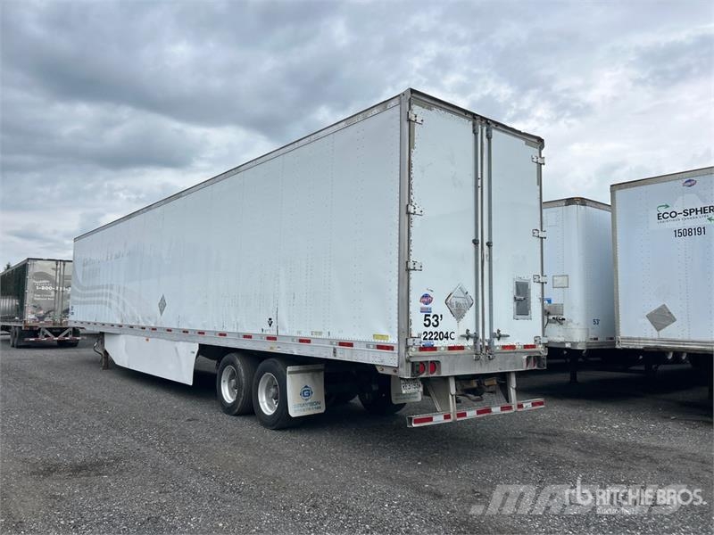 Utility 53 ft x 102 in T/A Van Trailer Box Trailers