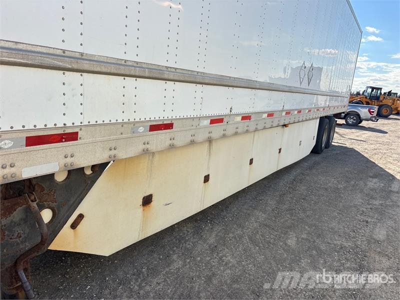 Utility 53 ft x 102 in T/A Van Trailer Gesloten opbouw trailers