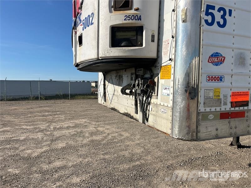 Utility 53 ft x 102 in T/A Refrigerated Trailer نصف مقطورات بدرجة حرارة قابلة للضبط