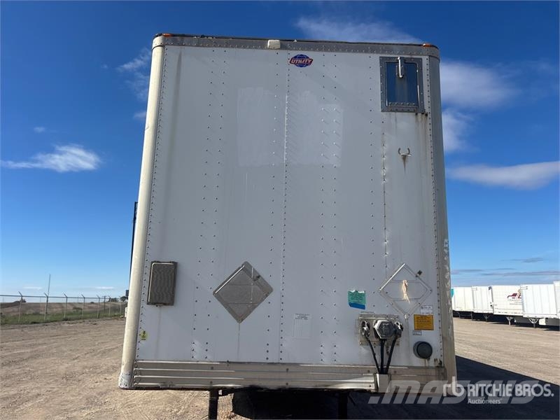 Utility 53 ft x 102 in T/A Van Trailer Gesloten opbouw trailers