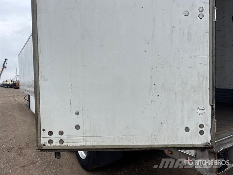 Utility 53 ft x 102 in T/A Van Trailer Gesloten opbouw trailers