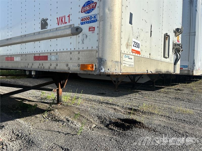 Utility 53 ft x 102 in T/A Van Trailer (Inoperable) Прицепы-фургоны