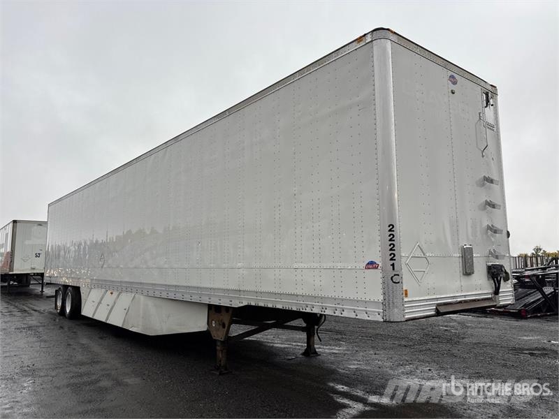 Utility 53 ft x 102 in T/A Van Trailer Van Body Trailers