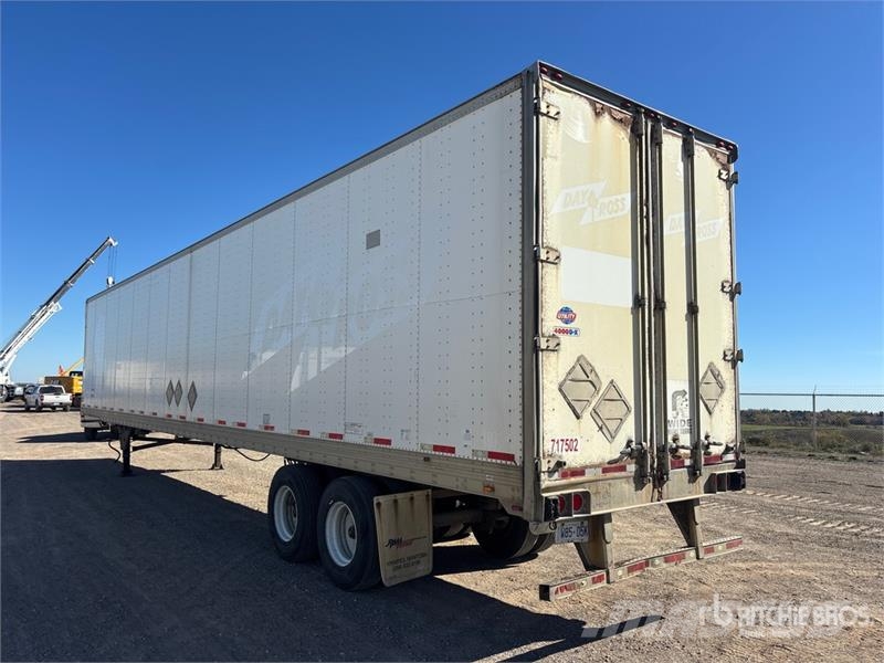 Utility 53 ft x 102 in T/A Van Trailer Dengtos priekabos