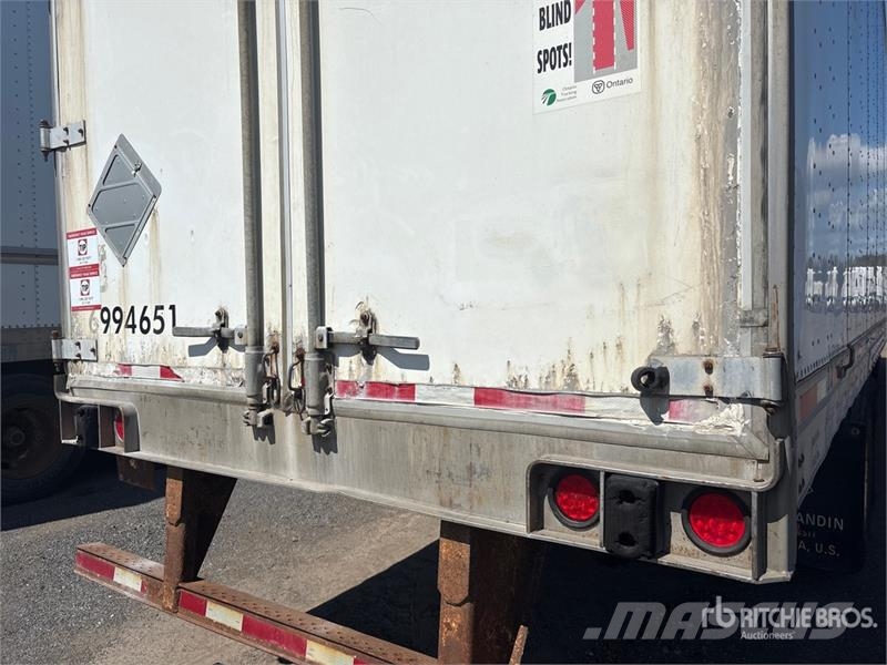 Utility 53 ft x 102 in T/A Van Trailer مقطورات ذات هيكل صندوقي