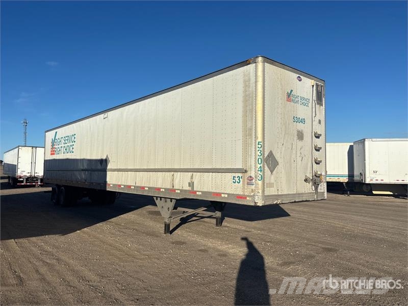 Utility 53 ft x 102 in T/A Van Trailer Причепи-фургони