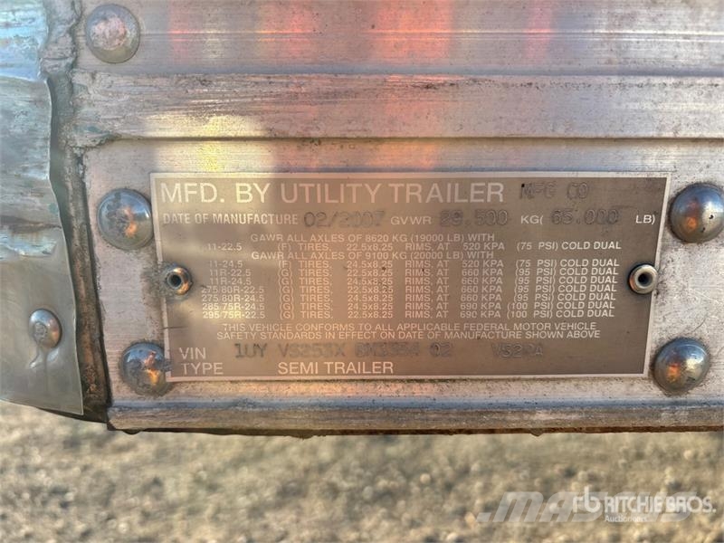 Utility 53 ft x 102 in T/A Refrigerated Trailer Poluprikolice hladnjače