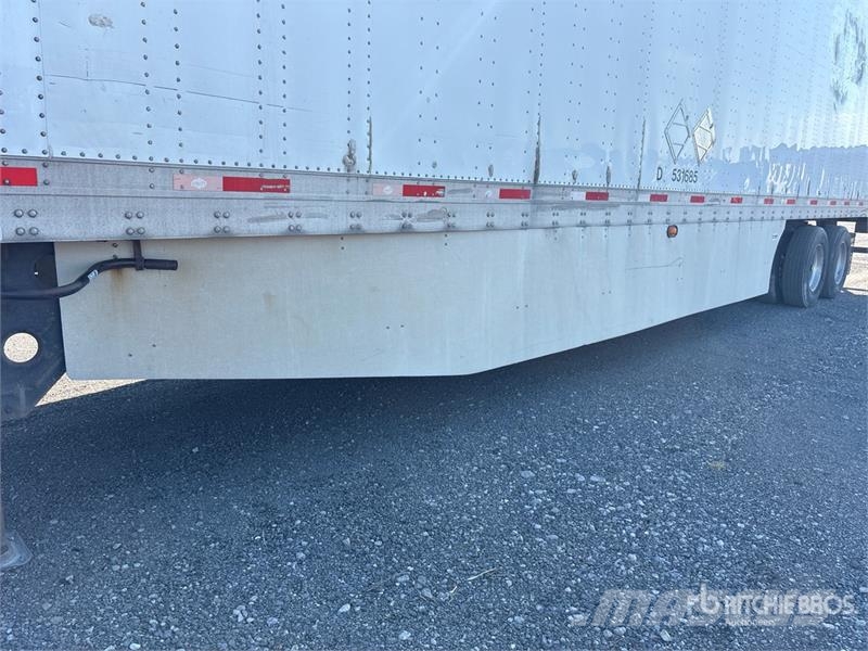 Utility 53 ft x 102 in T/A Van Trailer Gesloten opbouw trailers