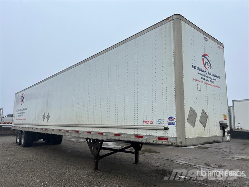 Utility 53 ft x 102 in T/A Van Trailer 箱體拖車