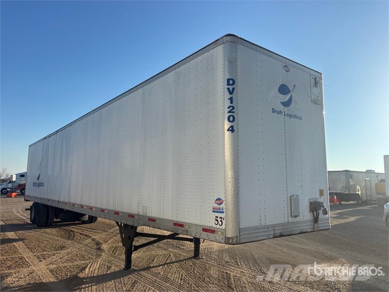 Utility 53 ft x 102 in T/A Van Trailer Van Body Trailers