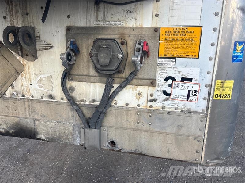 Utility 53 ft x 102 in T/A Refrigerated Trailer Semi remorque frigorifique