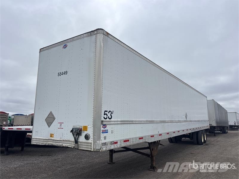 Utility 53 ft x 102 in T/A Van Trailer Gesloten opbouw trailers