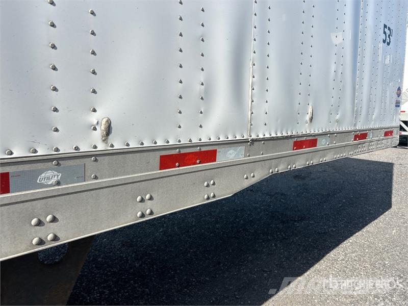 Utility 53 ft x 102 in T/A Van Trailer Rimorchi cassonati