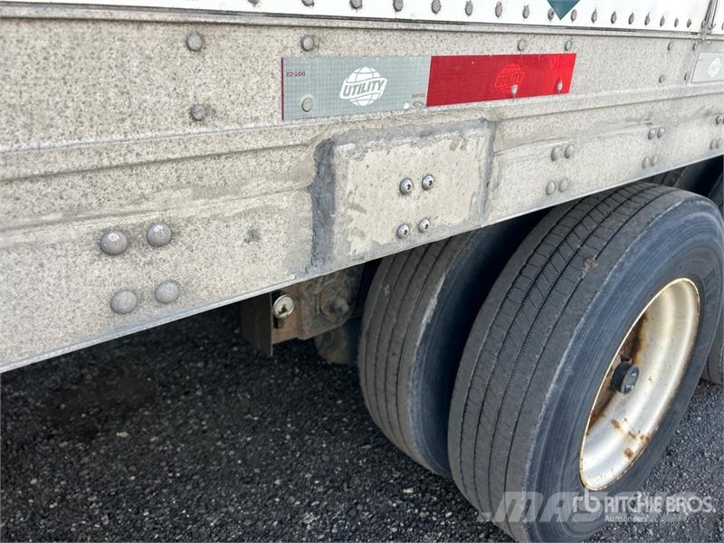Utility 53 ft x 102 in T/A Van Trailer Sanduk prikolice
