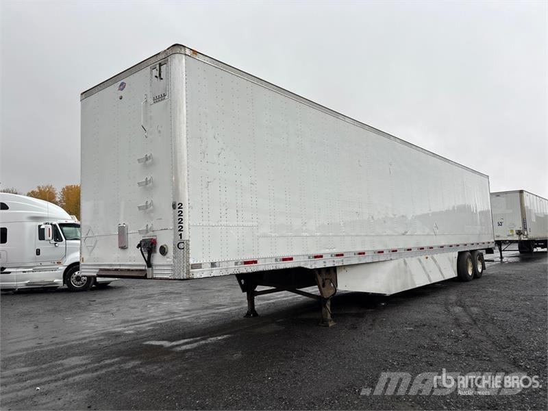 Utility 53 ft x 102 in T/A Van Trailer Van Body Trailers