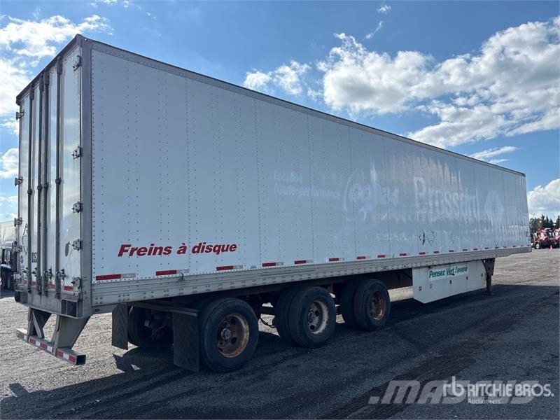 Utility 53 ft x 102 in Tri/A Van Trailer مقطورات ذات هيكل صندوقي