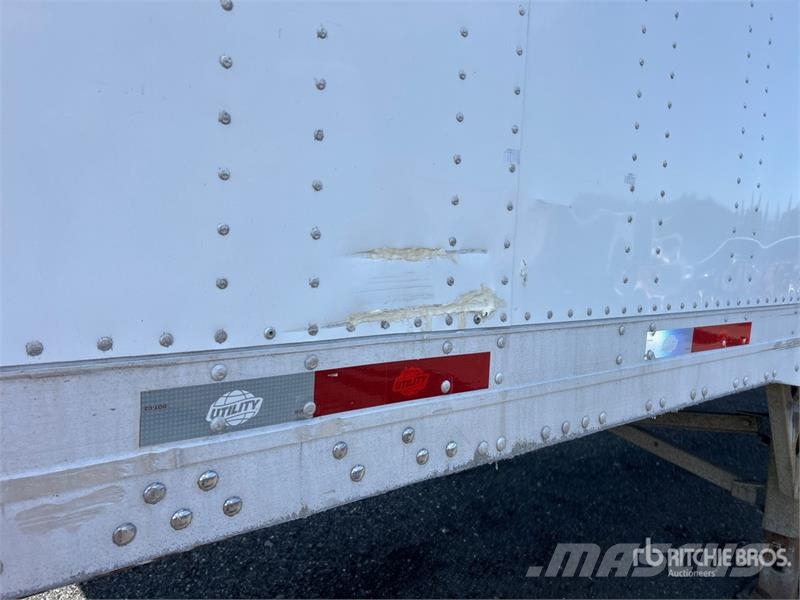 Utility 53 ft x 102 in T/A Van Trailer مقطورات ذات هيكل صندوقي