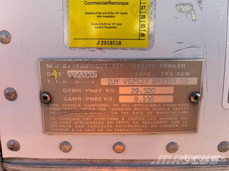 Utility 53 ft x 102 in T/A Refrigerated Trailer Poluprikolice hladnjače
