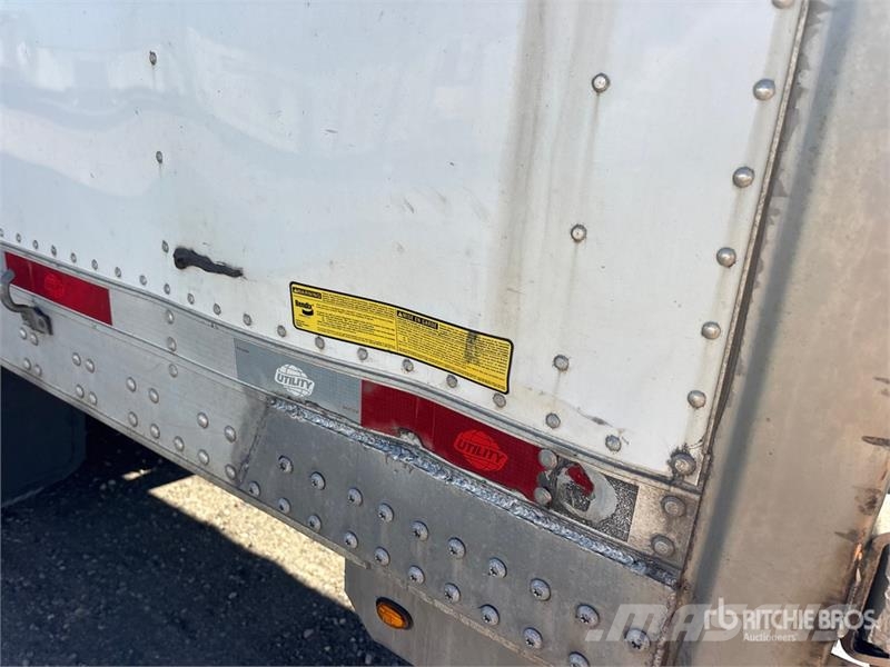 Utility 53 ft x 102 in T/A Refrigerated Trailer Puspriekabės su izoterminiu kėbulu